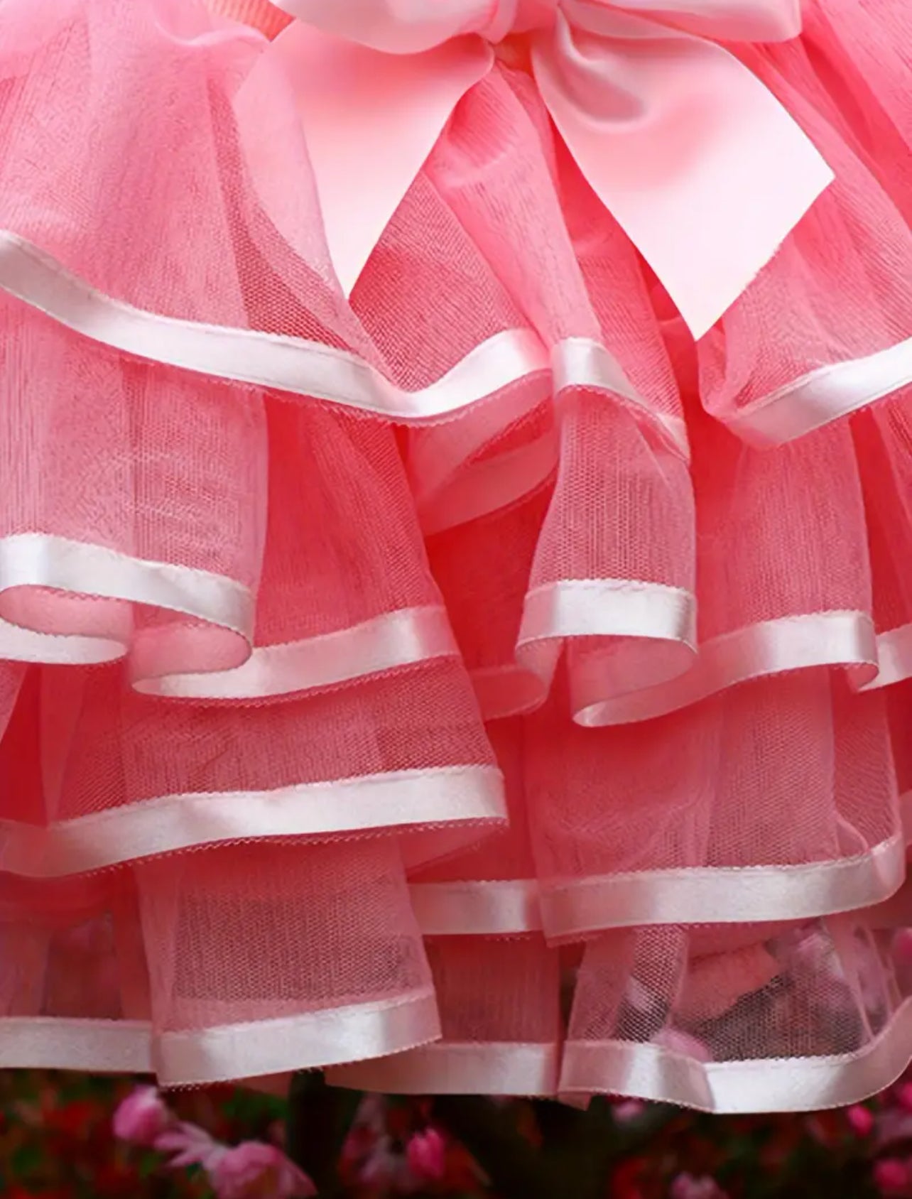 The Khloe, Girls Dreamy Layered Mesh Tutu