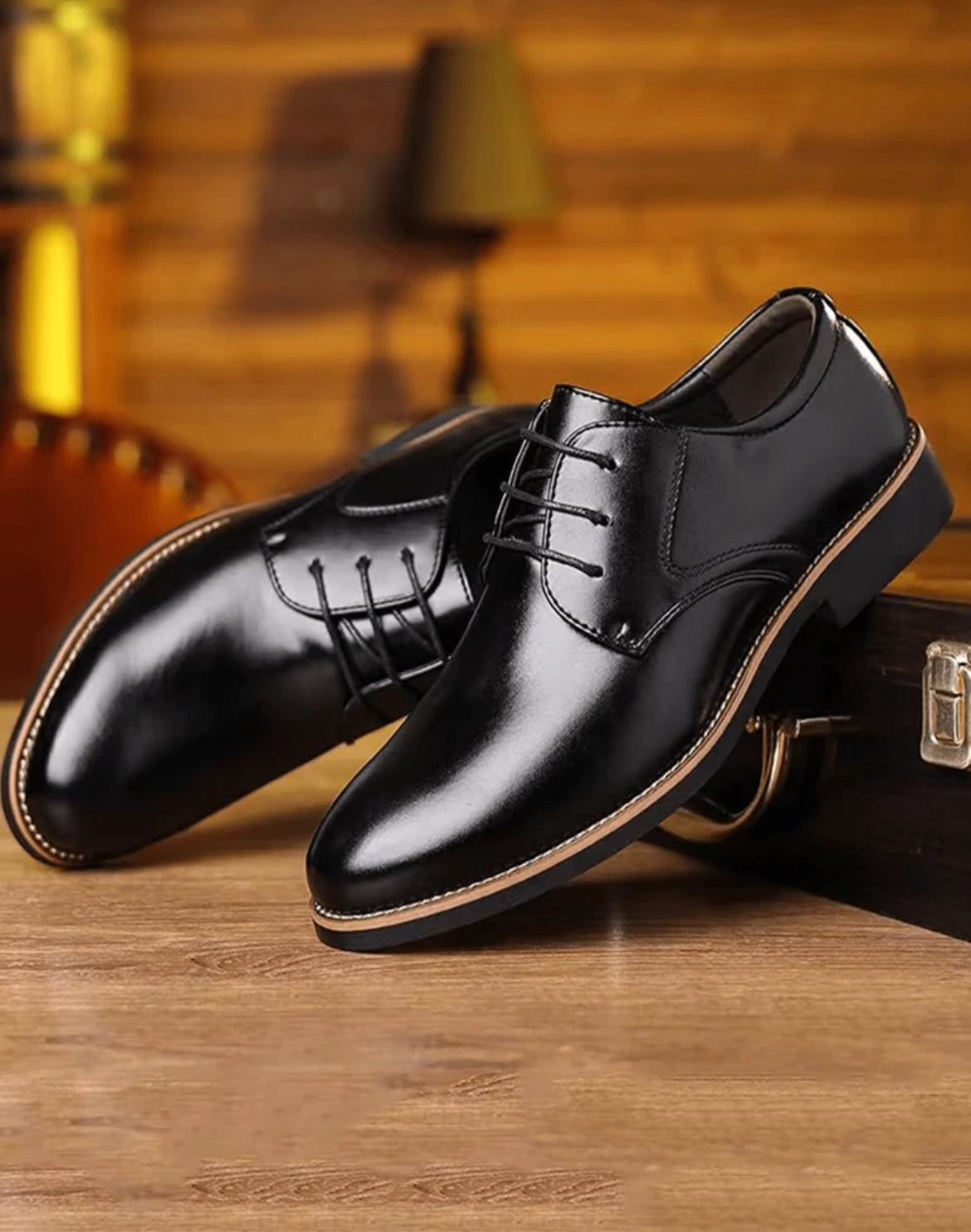 Zapatos de negocios casuales para hombres 'ricos'