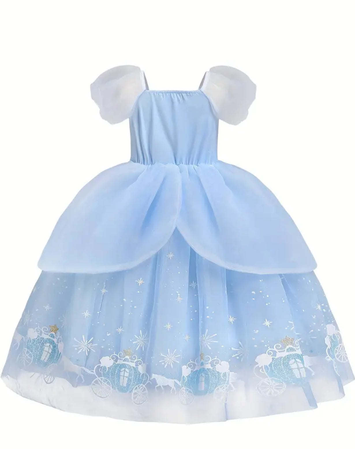 Fairy Tale Princess Dress & Sleeves Set - Cinderella