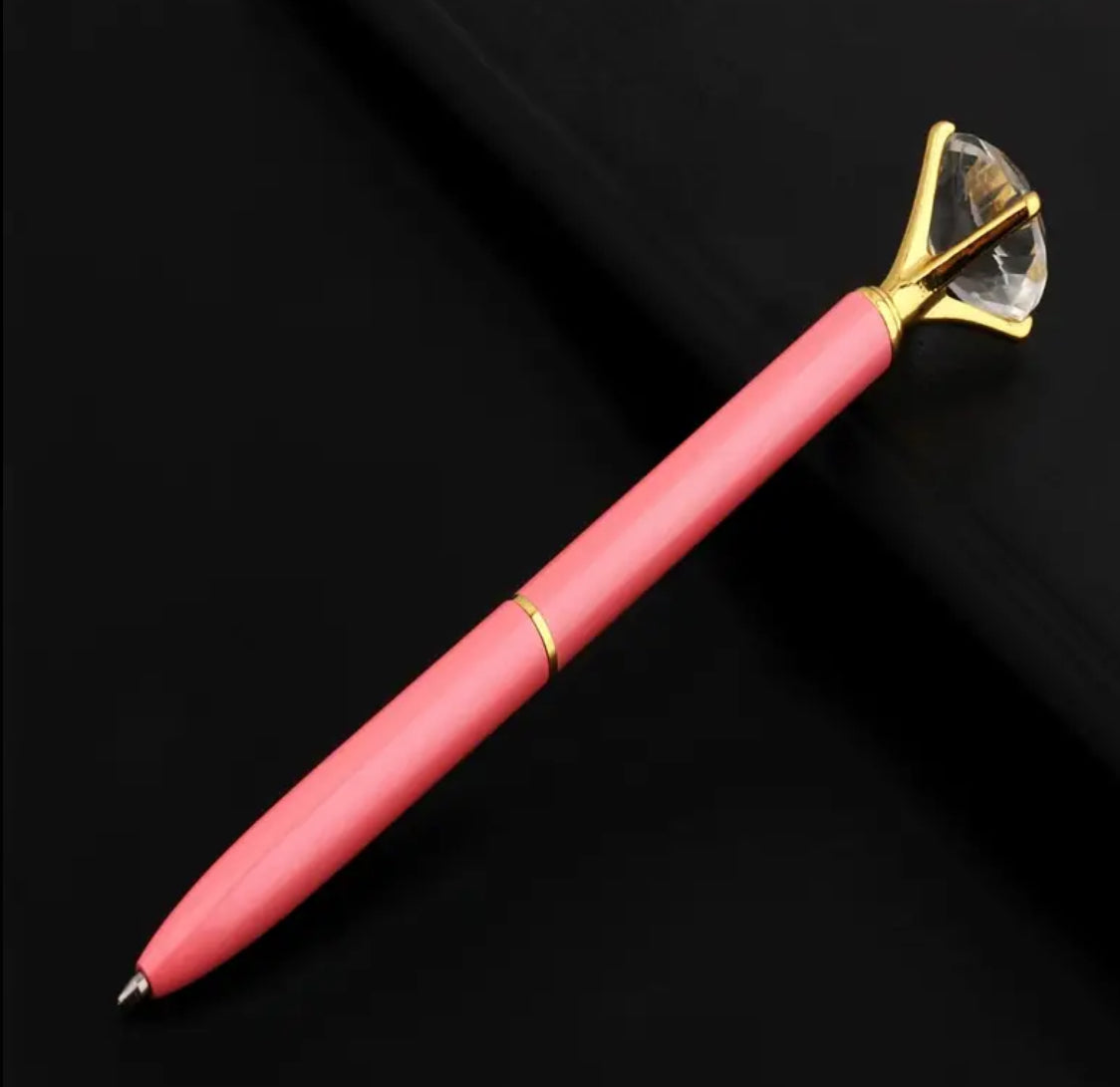 Elegant, Diamond Ballpoint Pen