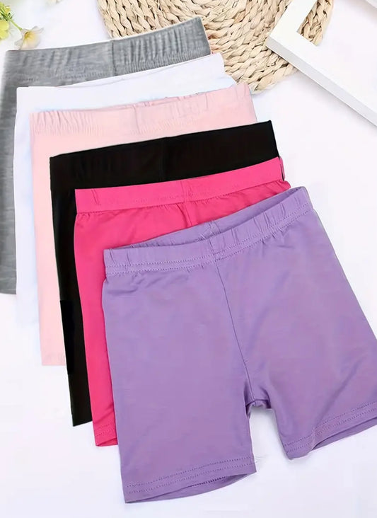 🦋 Girls Elastic Comfy Shorts, “Children Summer”