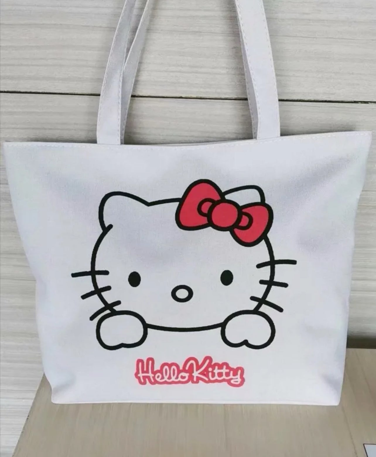 Bolsos de lona informales de Hello Kitty ♥️, de gran capacidad