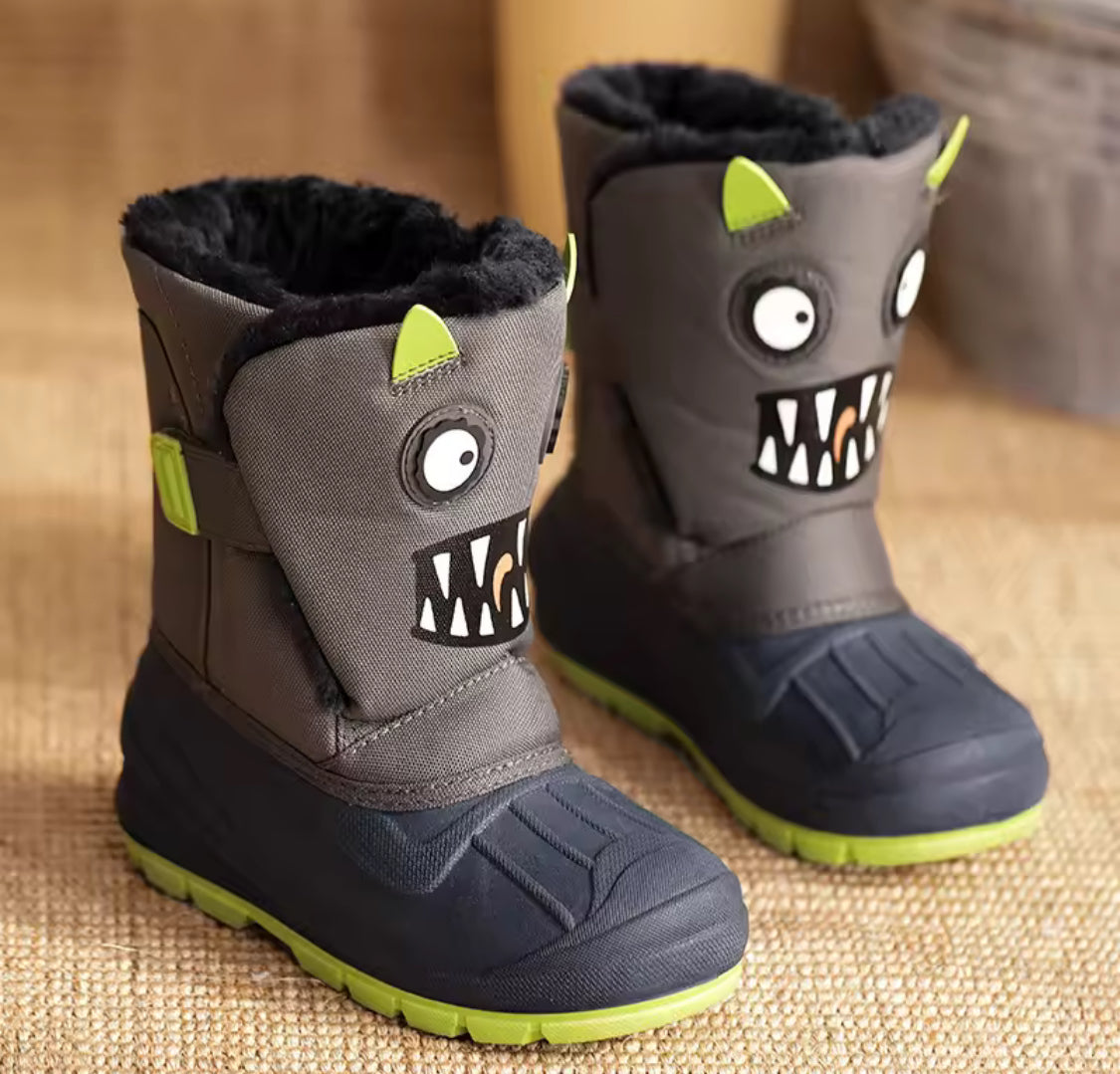 Boys “COOL” Snow Boots Waterproof Slip & Cold Weather Resistant