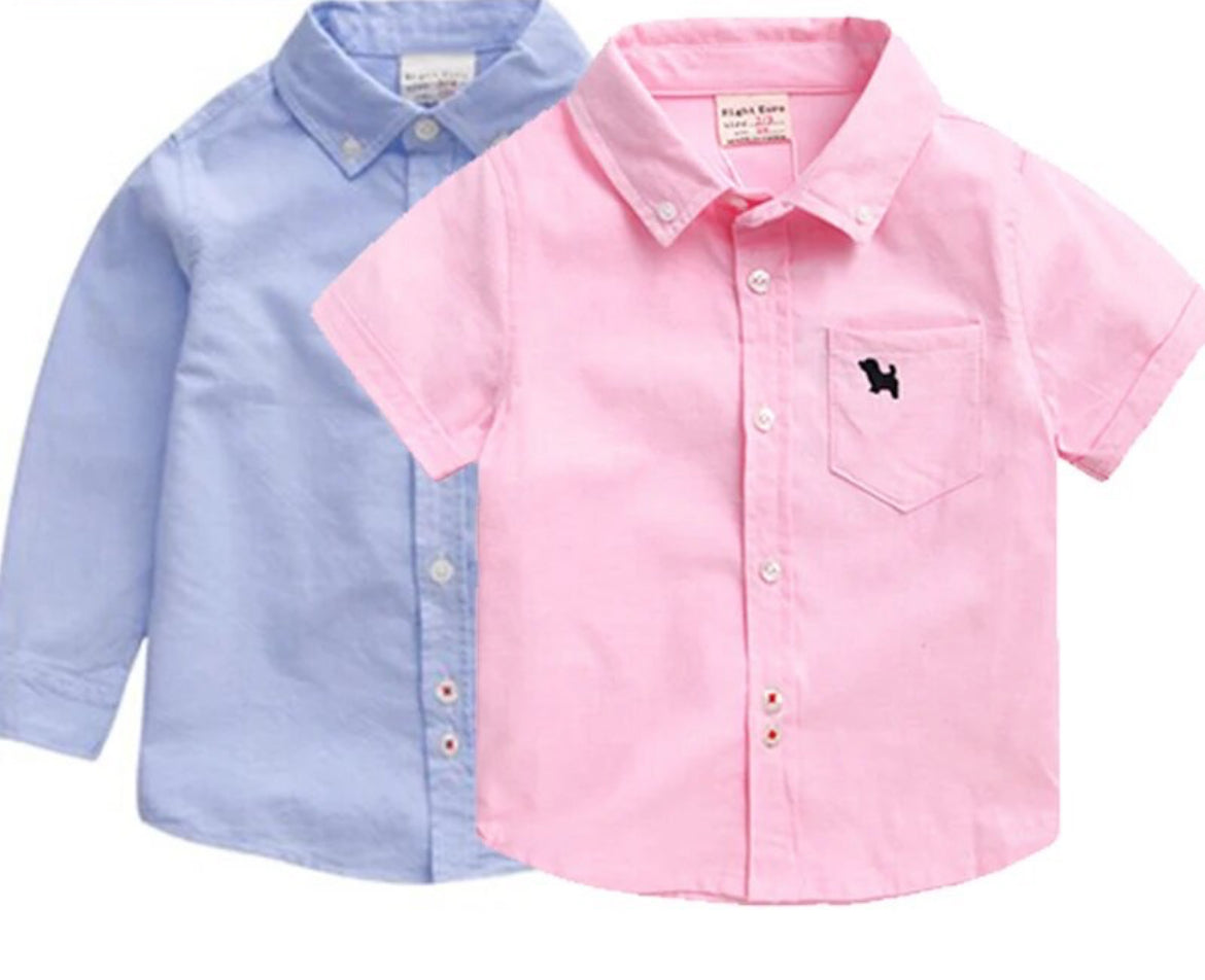 Long Sleeve, Cotton Candy’s, Baby Boys Casual Boy Shirts