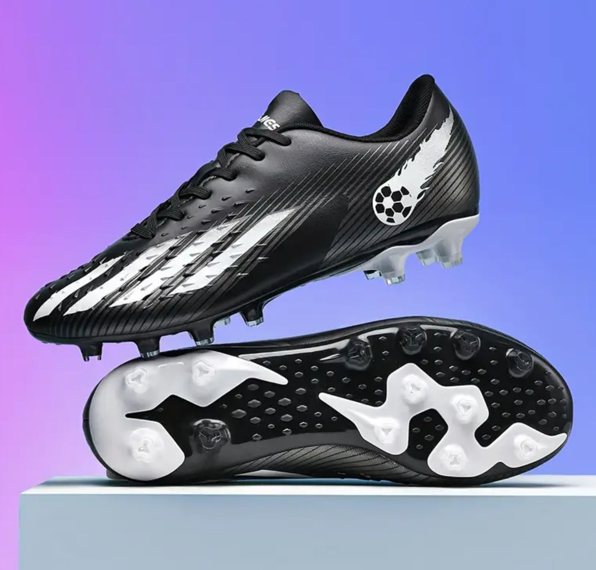 Boy's Non Slip Football Cleat With Spikes