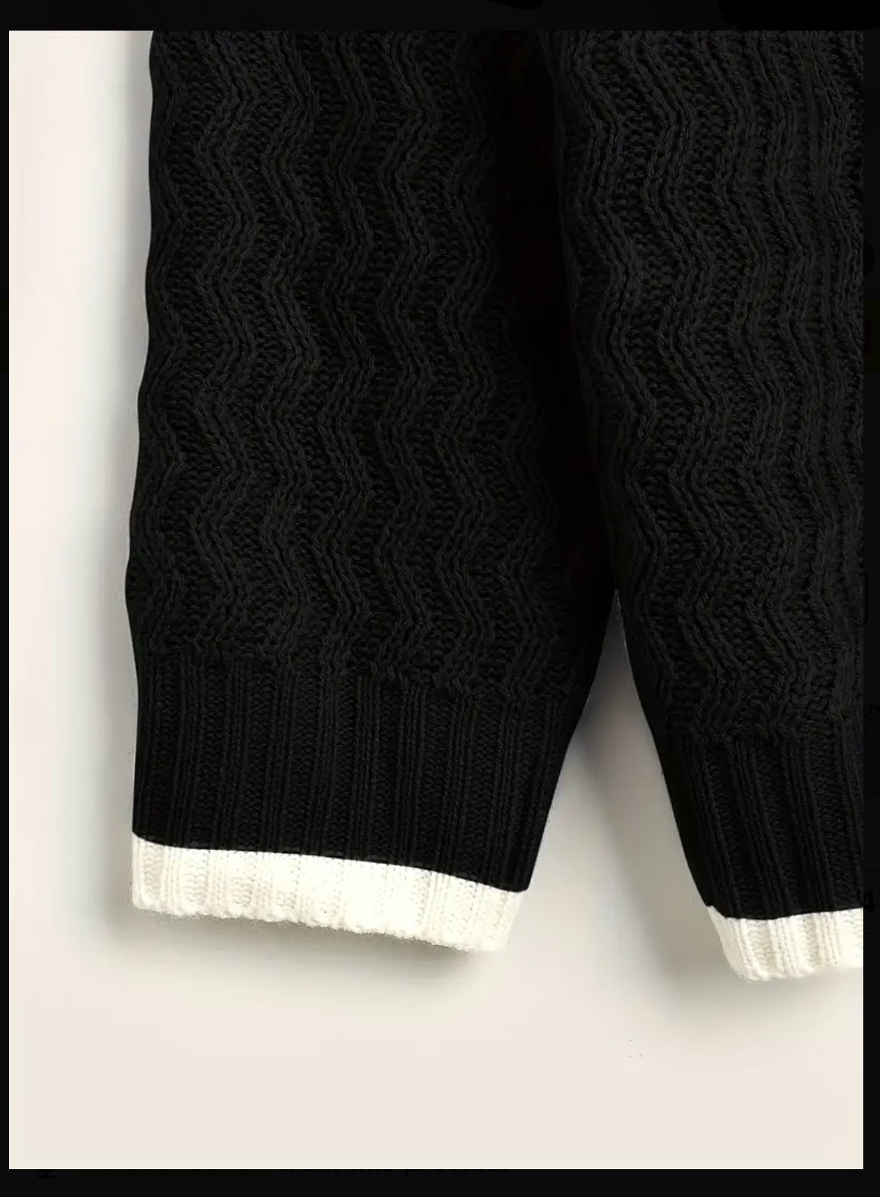 “The Steve” Solid Knitted Streetwear