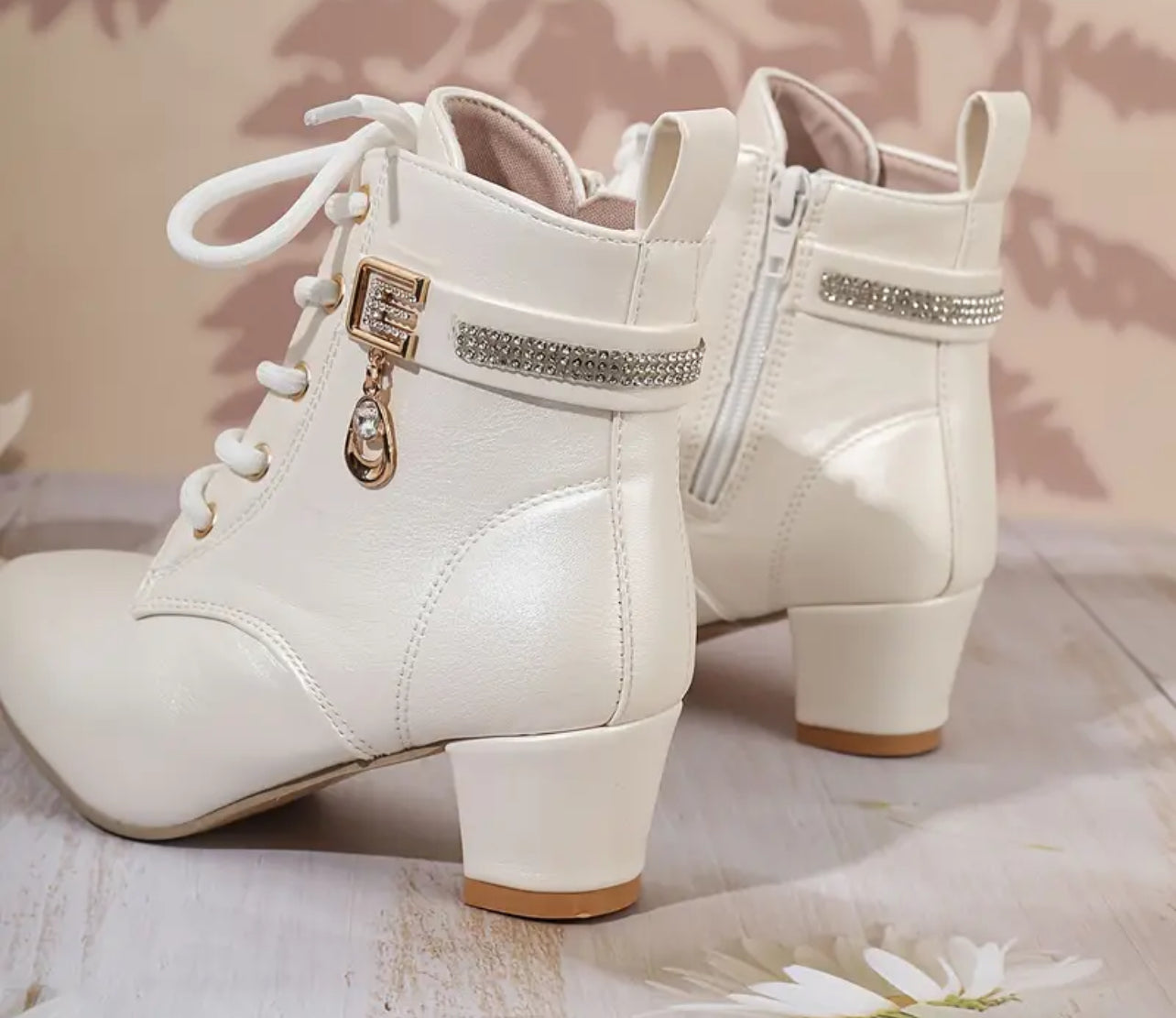 Botas elegantes “Lily” Posh con cremallera para niñas