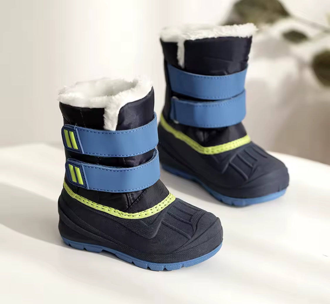 Boys “COOL” Snow Boots Waterproof Slip & Cold Weather Resistant