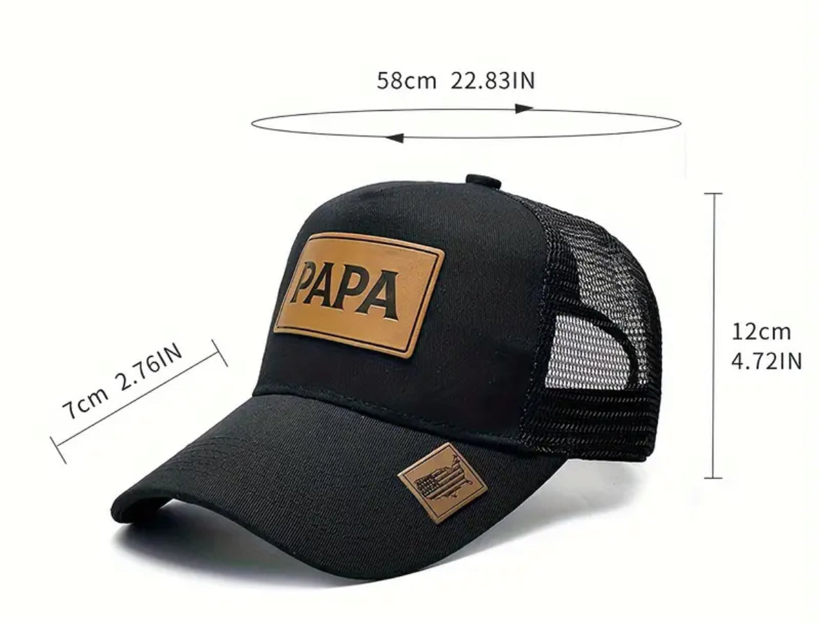 PAPA Series, Showing Father & Grandpa Love Care, Outdoor Hat