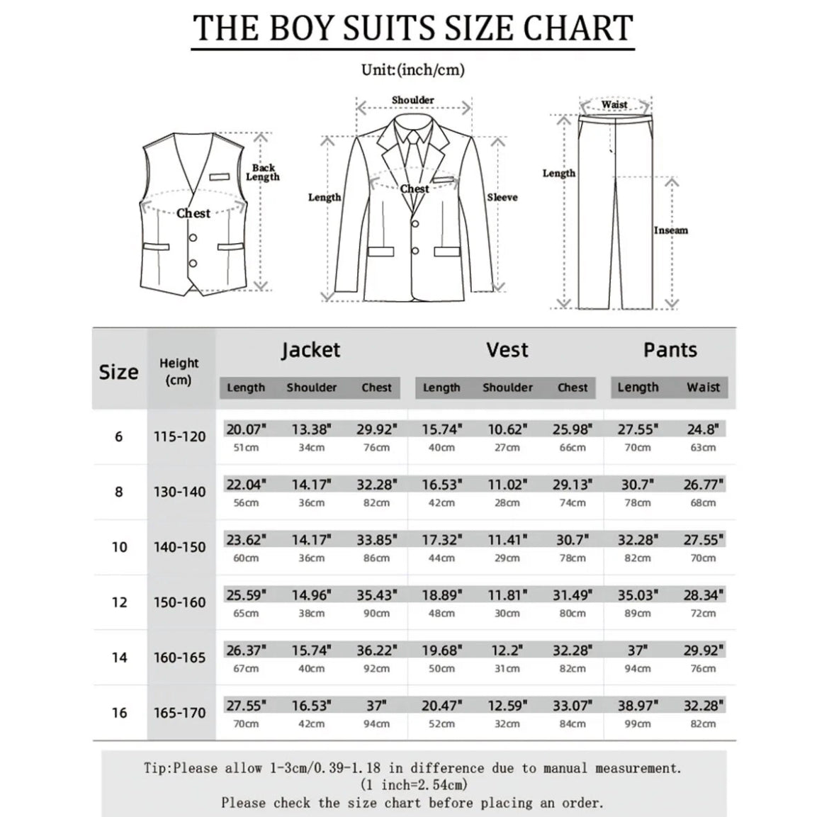 El traje elegante y dominguero para adolescentes