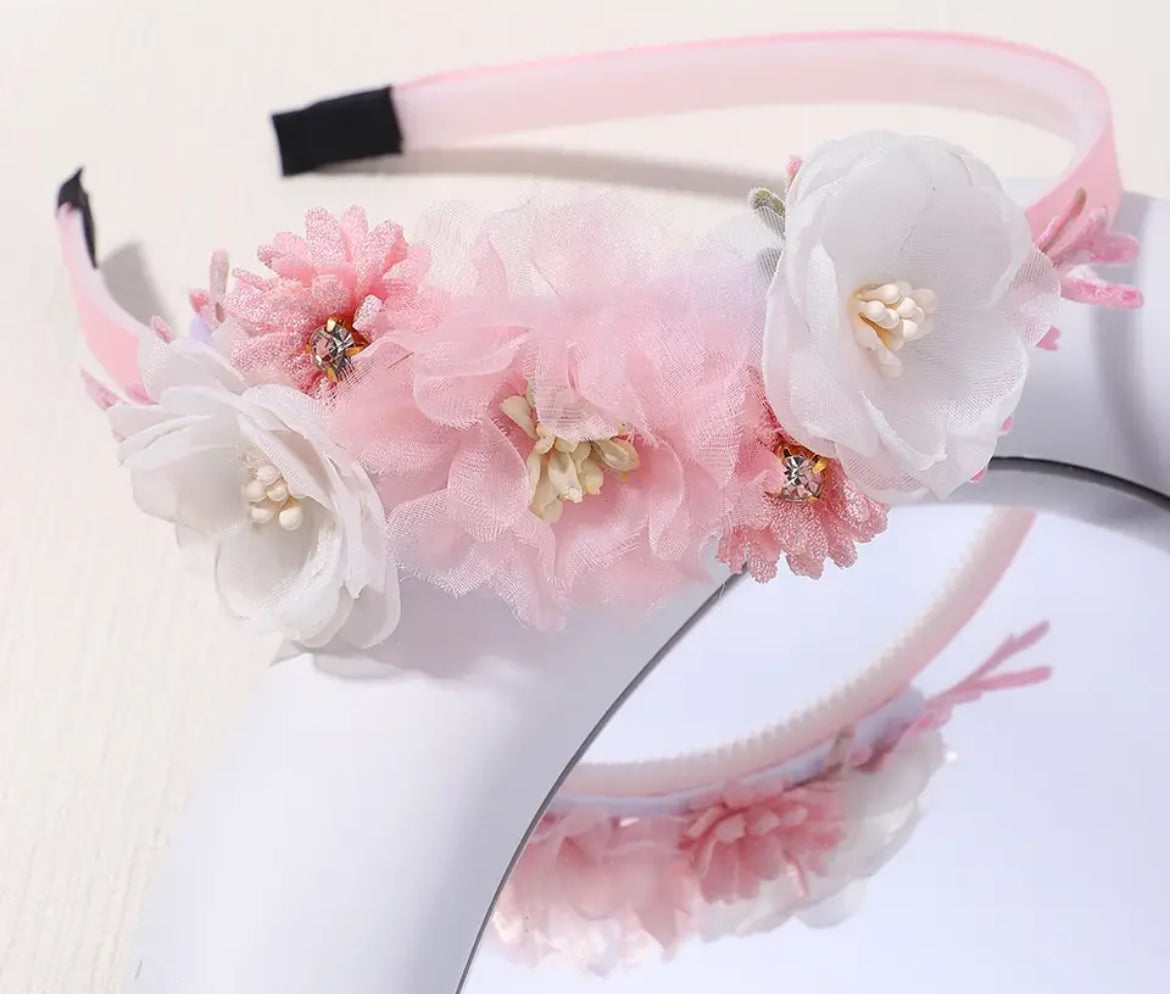 1 Piece “Flower Crown” Headband Hair Accessories