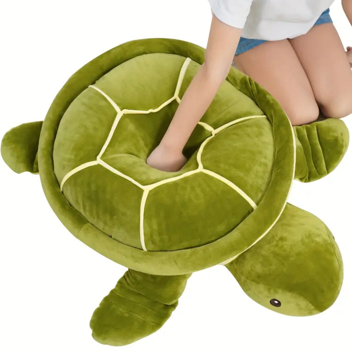 “Hey Dude” Sea Turtle, Jumbo Plush Huge Pillow