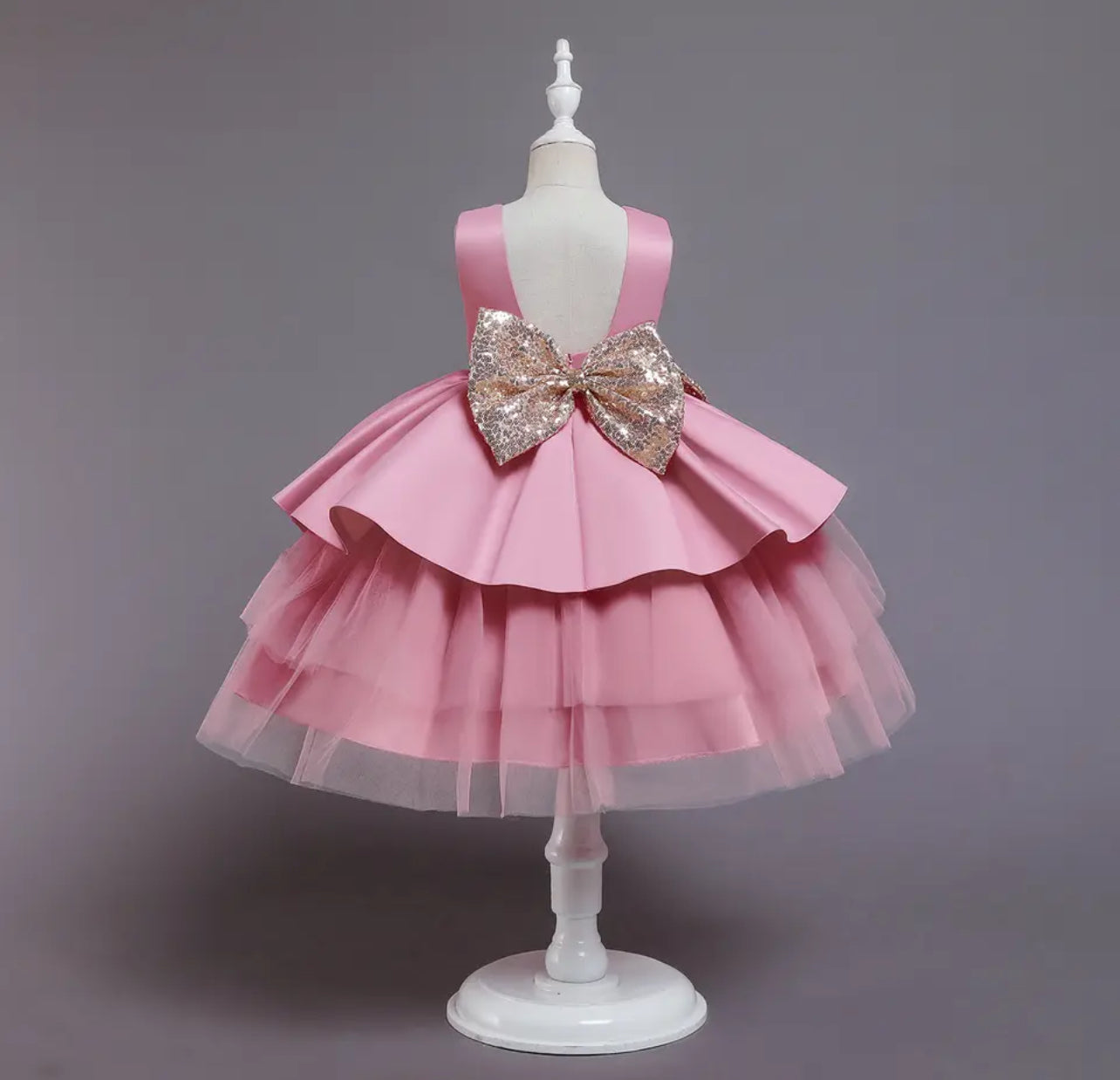 Sequins, Bows and Ruffles, Princess Dress