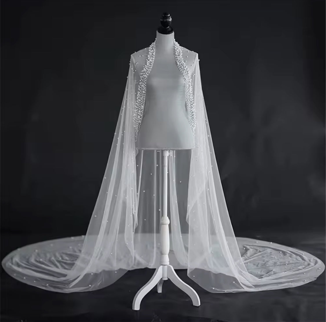 Tulle ‘CRYSTAL BRIDE’ Wedding Veil’s