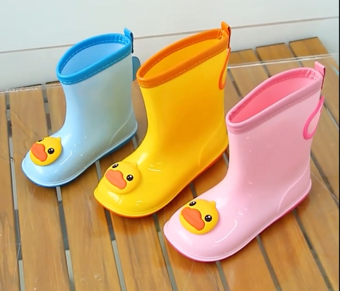 Botas de lluvia B.Duck para niños y niñas, impermeables