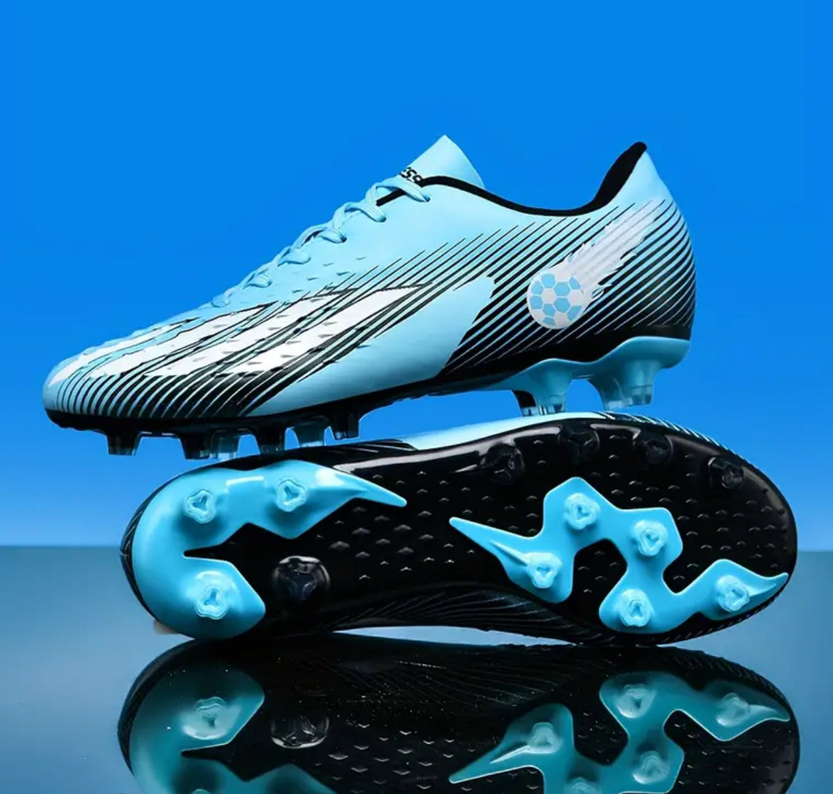 Boy's Non Slip Football Cleat With Spikes