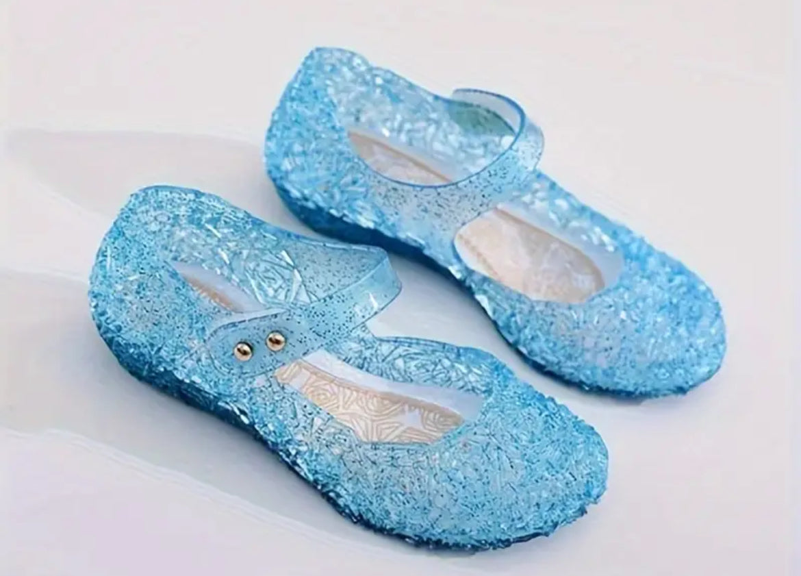 Jellies Glitter & Retro Low Platform Sandals ☀️