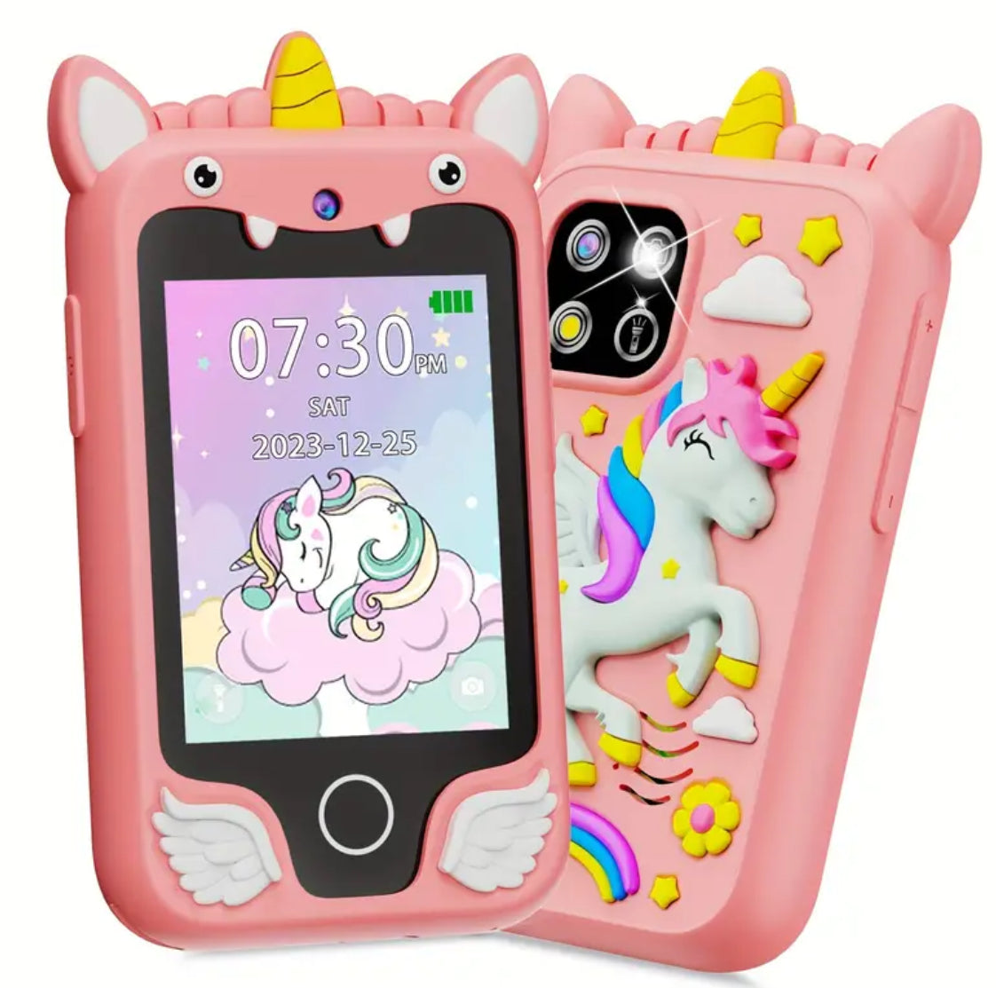 Kids Smart Phone Toys, Touchscreen HD Dual Camera Cell Phone For Kids