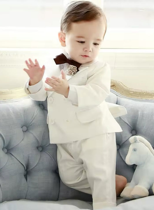‘Formal Oleander Boys’ Elegant 3pcs Suit Set