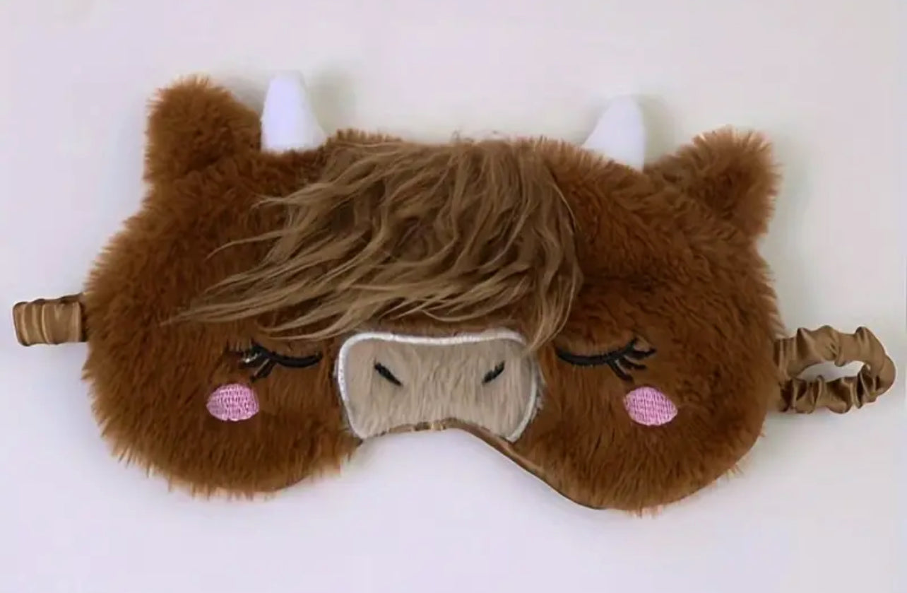 Maska e syve “Plushies Eye Mask” Maska për sytë e fjetur për fëmijë