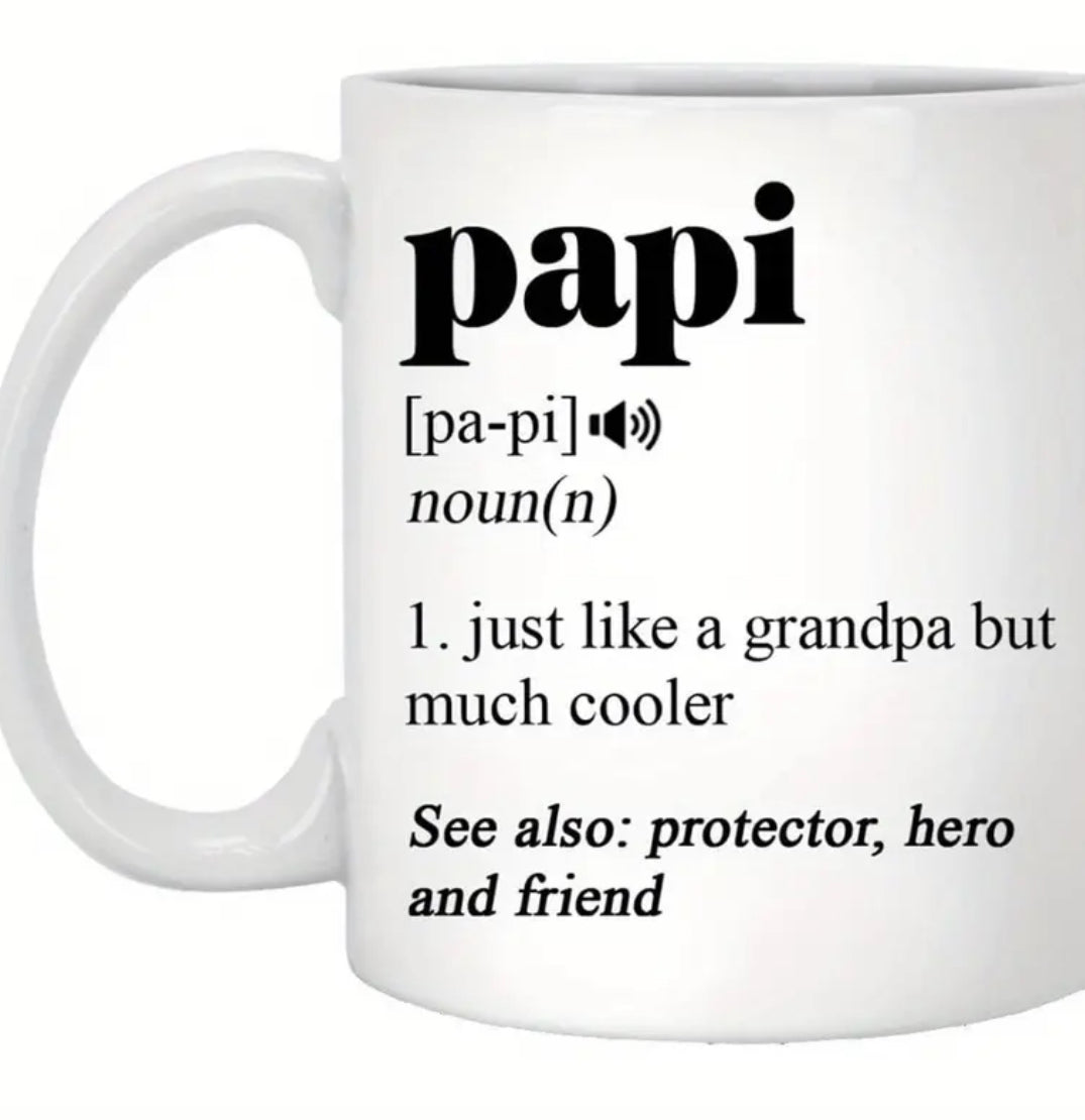 11oz Ceramic Papi Definition Mug