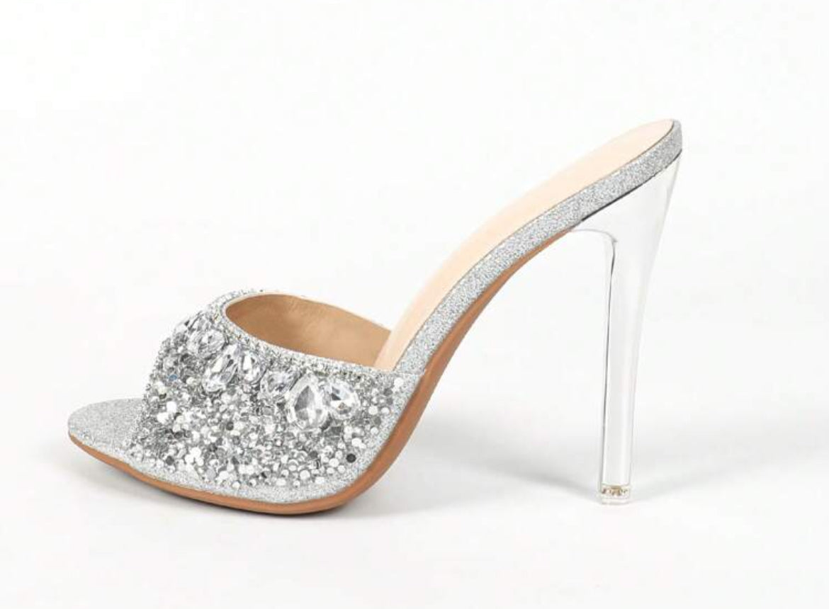 Gorgeous Sparkling Rhinestone, Round Toe, Women’s