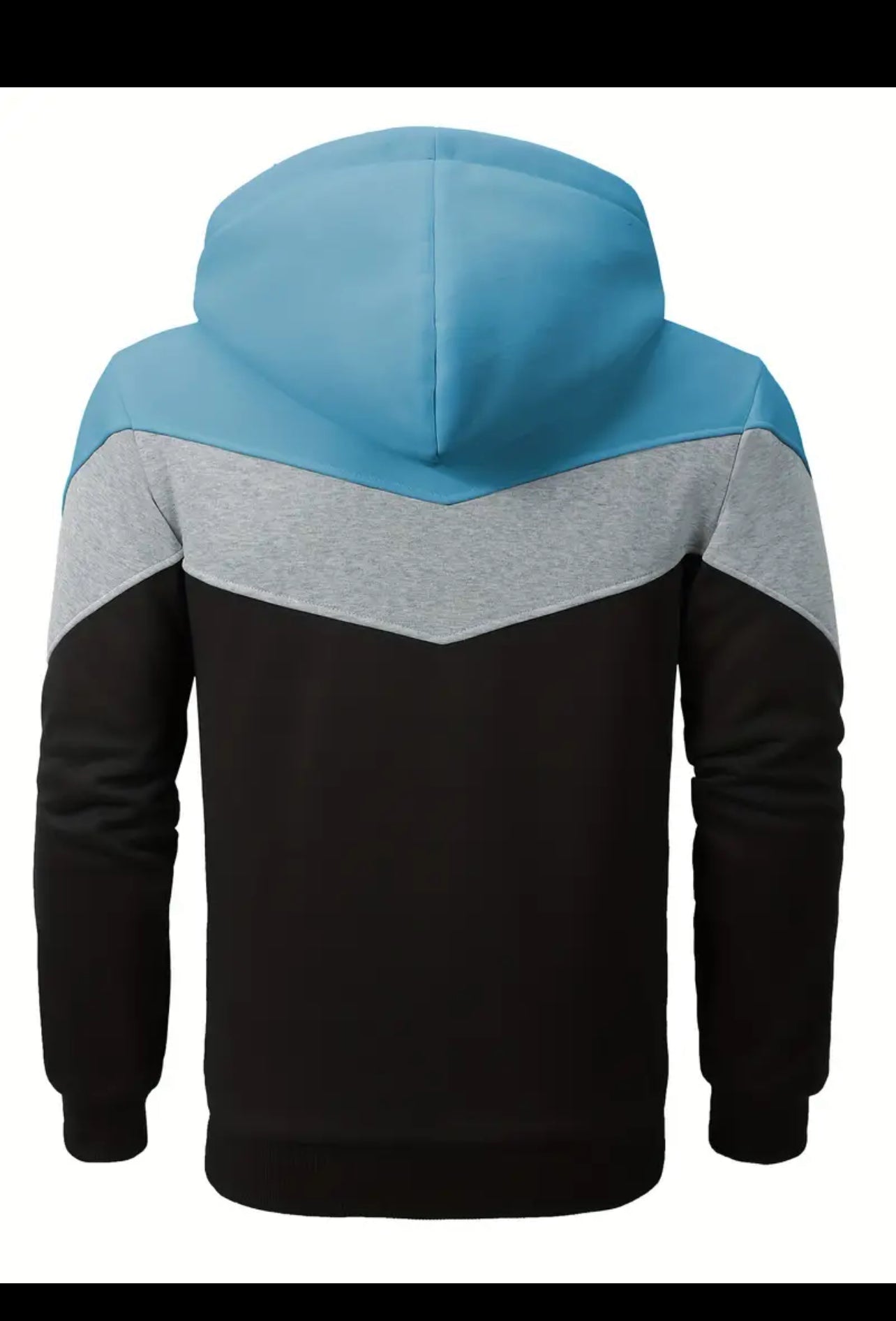 Men's Contrast Colors Trendy & Versatile Zipper Hoodies, Sugar 🎩 Daddy Collection, S-3XL