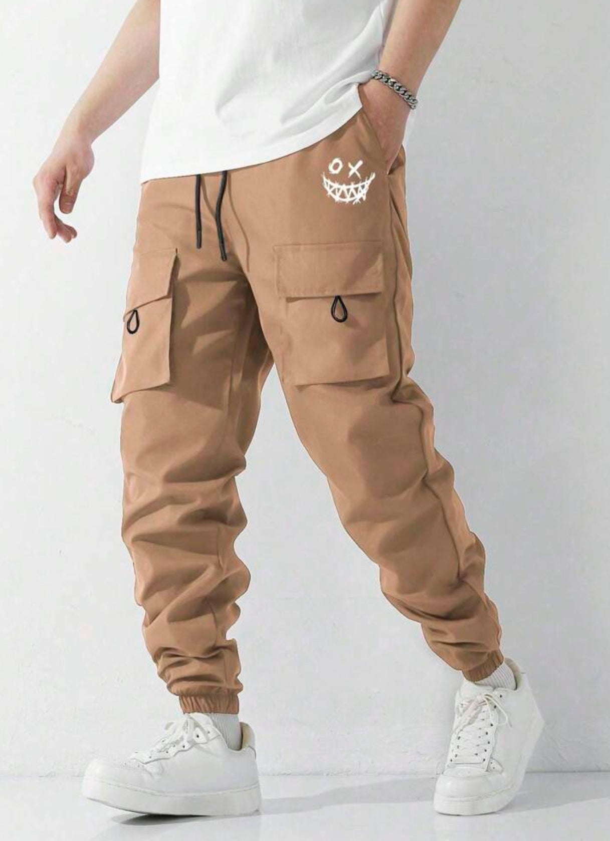 Joggers, Seasonal Casual Drawstring Cargo Pants,Youth