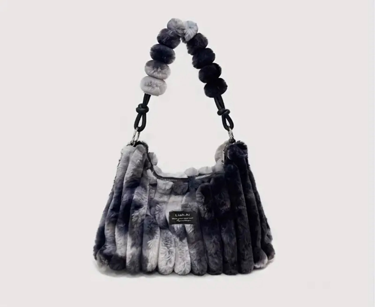 Bolso de hombro “Fluffy Gradient”