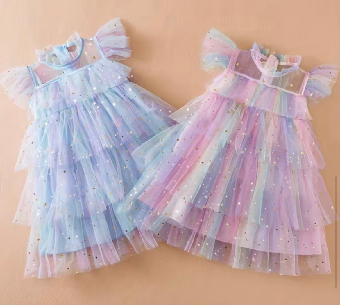 Sequins Stars & Moon’s Girls Dress