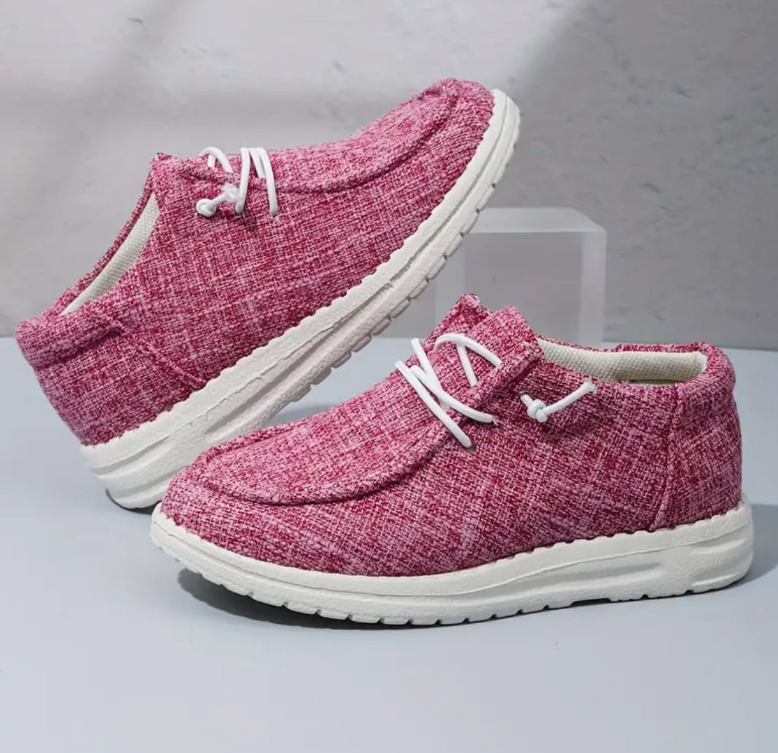 “Chic Casual” Comfortable Canvas Shoes For Girls