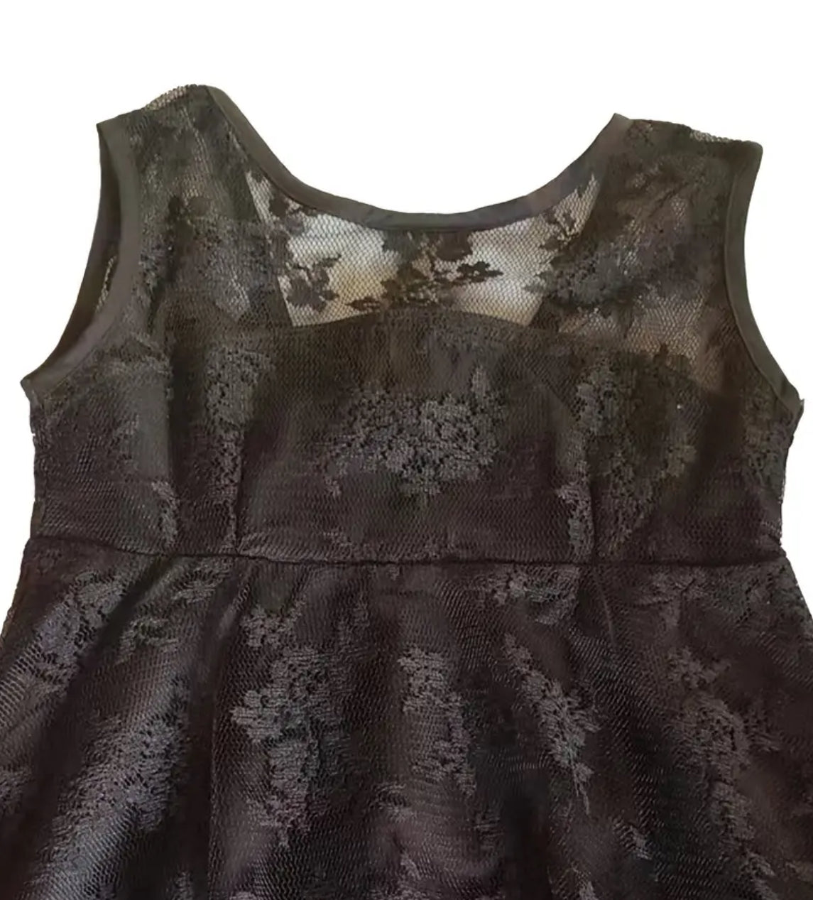 ‘Little Black Dress’ Elegant Sleeveless Dress for Girls 