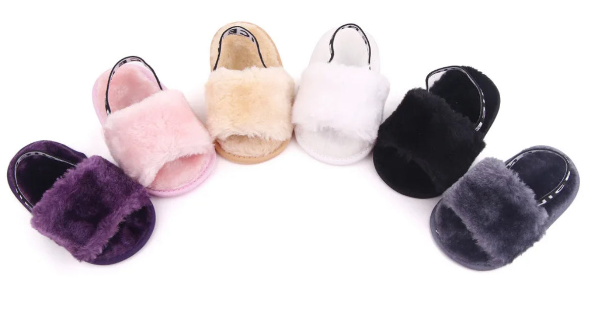 Sleeping Beauty Princess Baby Slippers, Casual, Soft Sole, 0-18M Glam ✨ Baby Collection