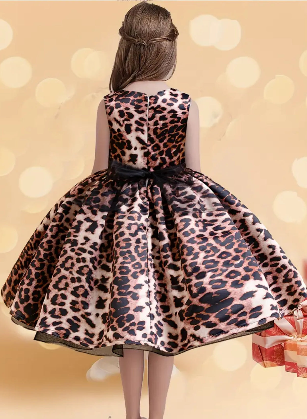 Vestido “Leopard Elegance”