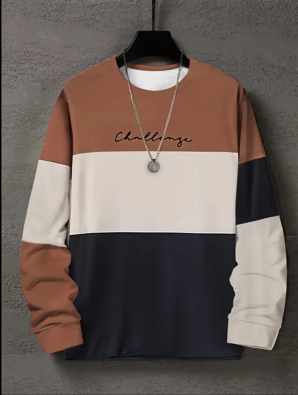 The Matthew, Color Block Casual Sweatshirt