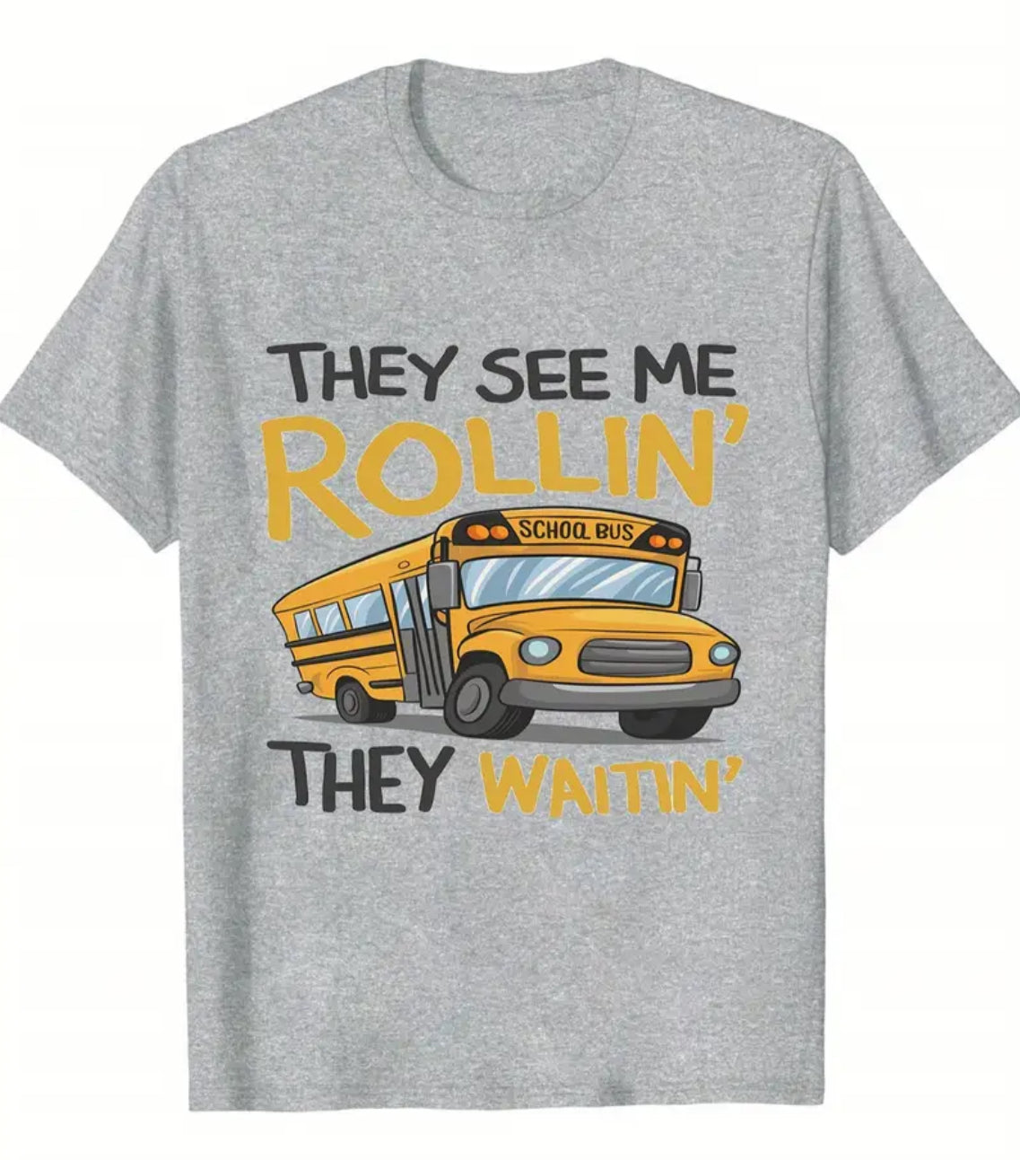 Qafa e rastësishme e ekuipazhit, T-Shirt "They See Me Rolling".