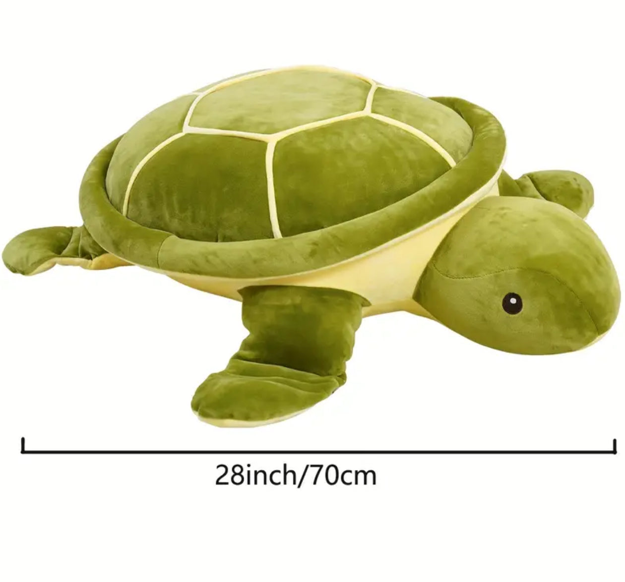 “Hey Dude” Sea Turtle, Jumbo Plush Huge Pillow