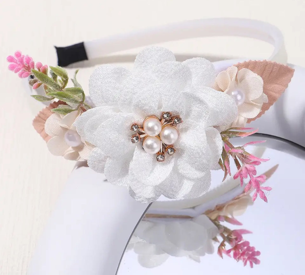 1 Piece “Flower Crown” Headband Hair Accessories