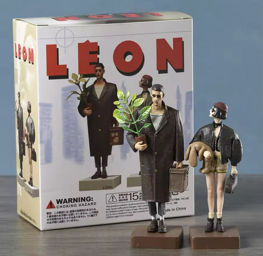 2pcs “The Professional” Leon- Mathilda PVC Collectable Figurine