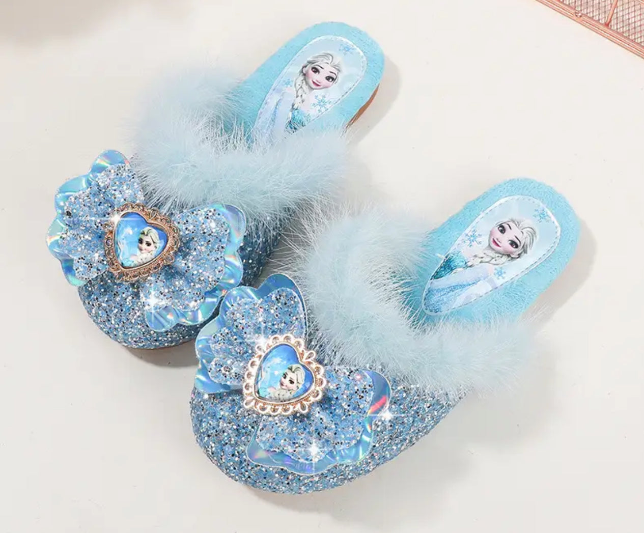 Pantofla Shtëpie Princesha Elsa Fashion për Fëmijë