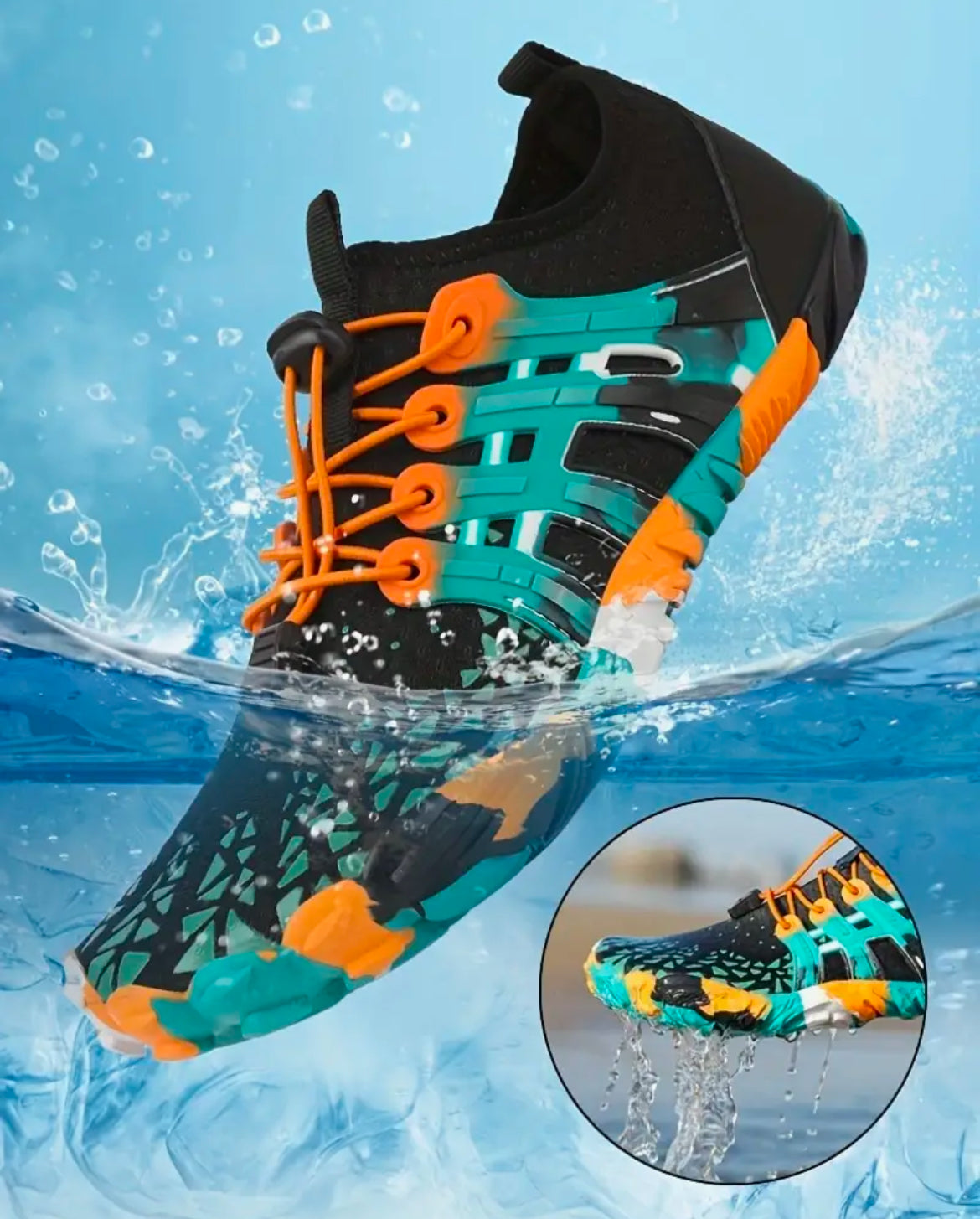 Kids Quick-Dry, Non-Slip Outdoor Hiking & Beach Footwear