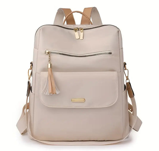 Tassel Decor Commuter, Casual Two-way Shoulder Bag