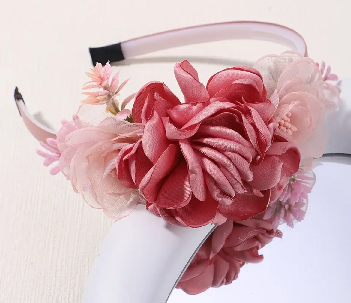 1 Piece “Flower Crown” Headband Hair Accessories