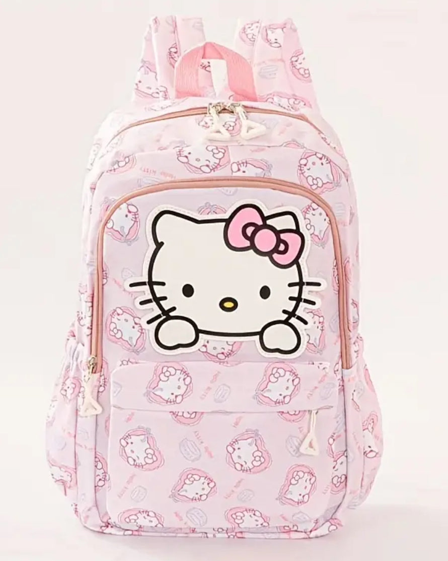 Sanrio Backpack With Adjustable Straps, Lightweight And Casual