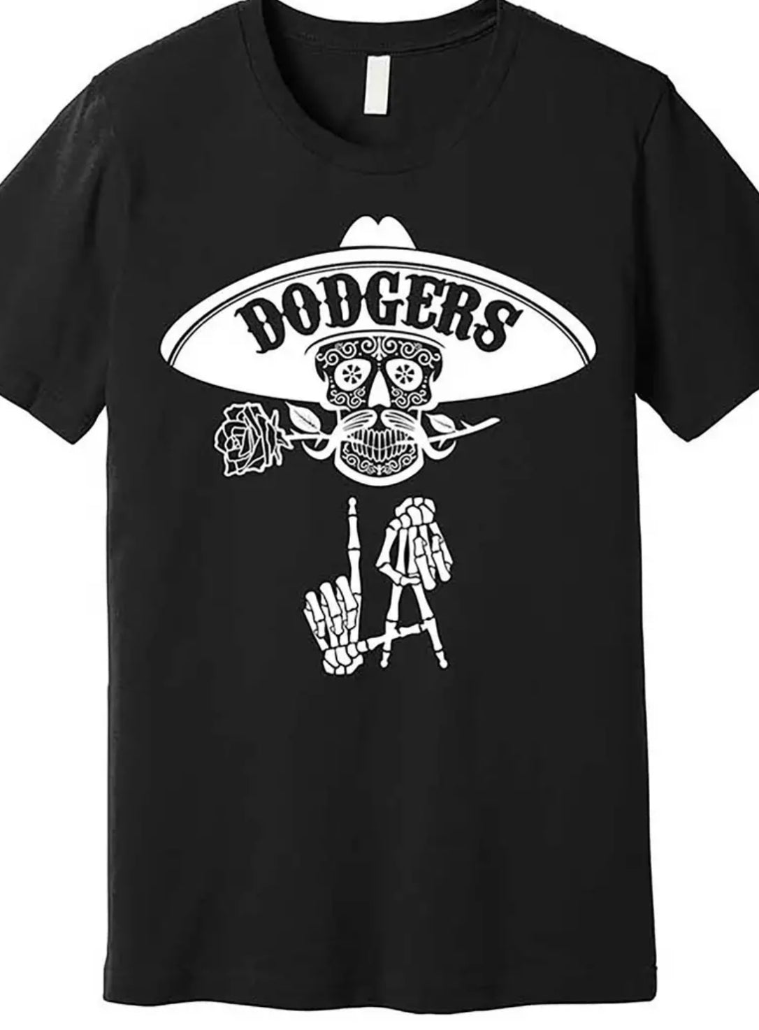 “Los Skull Dodgers” Men’s Short Sleeve Graphic T-shirt