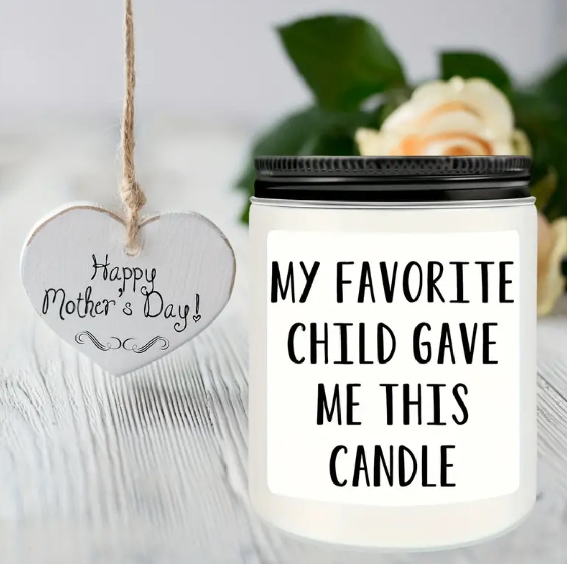 Lavender Scented Candle, Gift for Mom