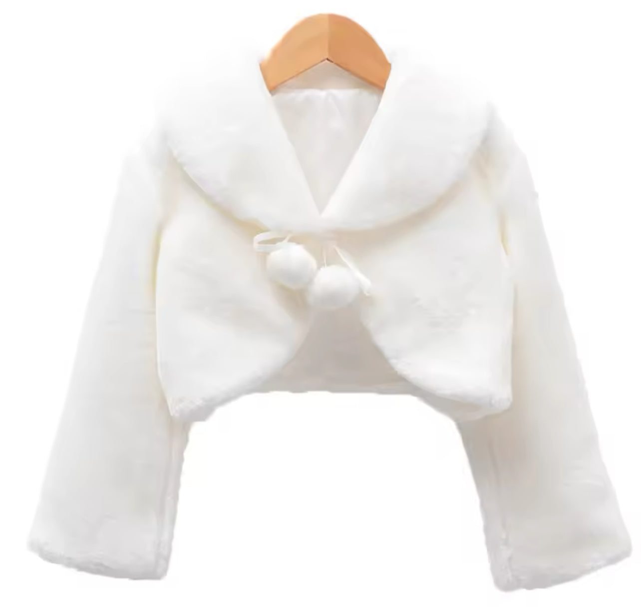 Plush Little Princess Cloak, Long Sleeve Shawl