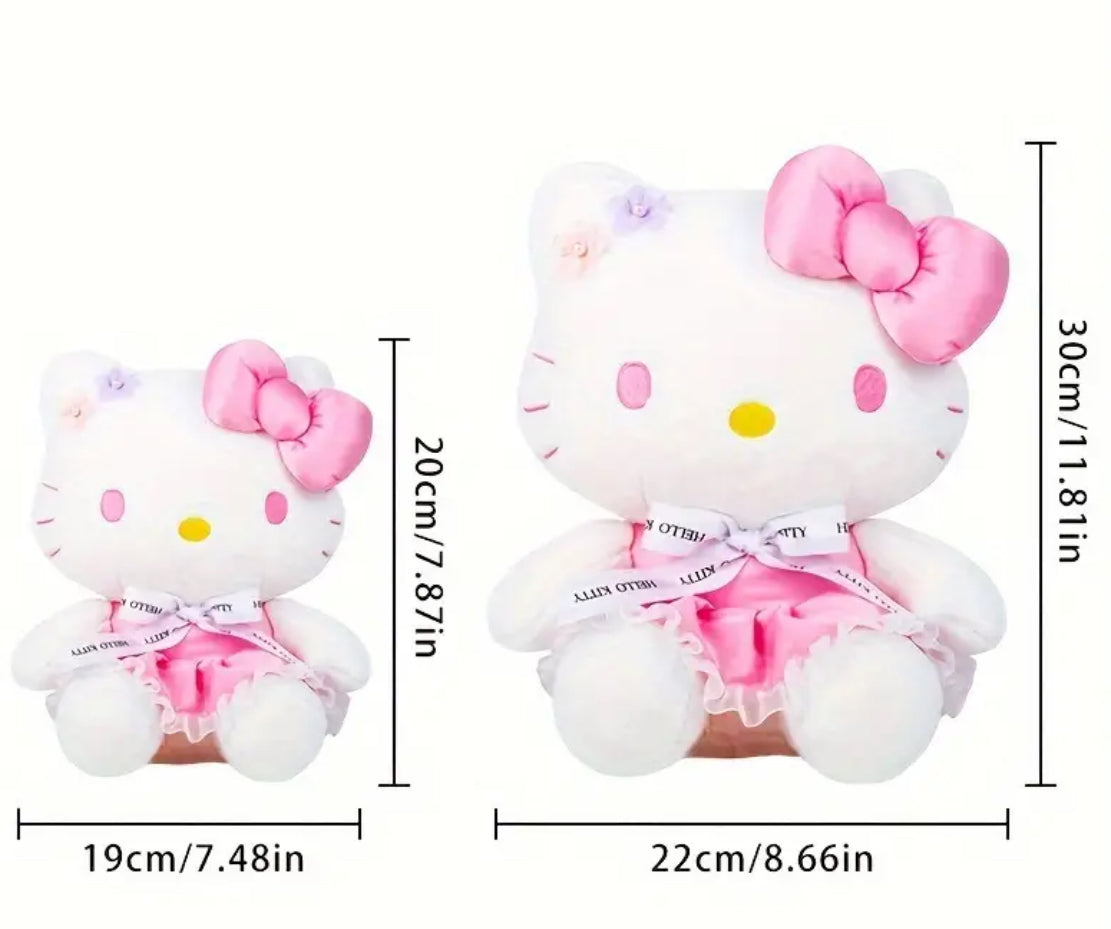 Hello Kitty- Lilacs, Flower Style Soft Cute Plush