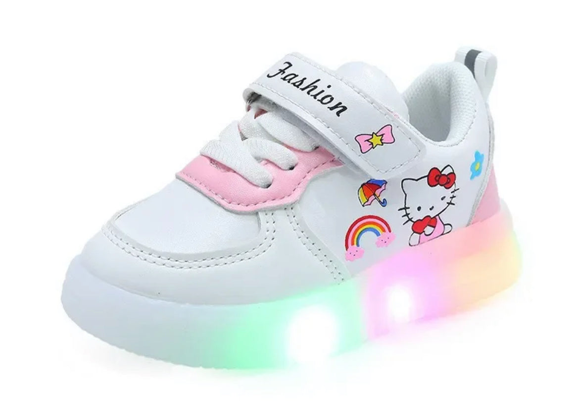 🩷 Hello Kitty Toddler, Led Light Shoes