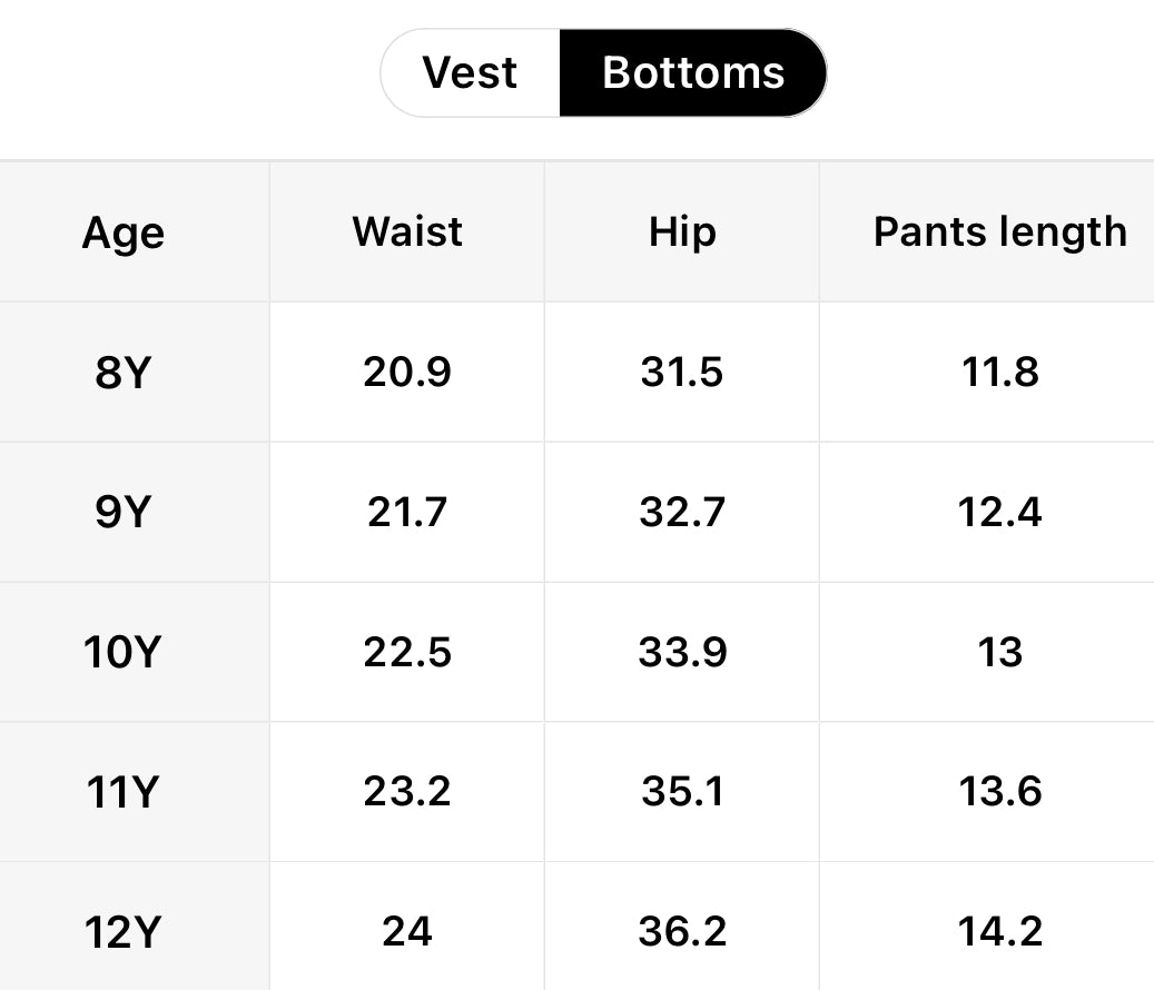 Girls ‘MISS HOLLYWOOD’ 3pcs Set - Shorts, White Blouse + Sleeveless Suit Vest